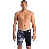 Arena Mens Arena Performance Men's Crackle Swim Jammer Athletic Swimwear Professional Swimsuit