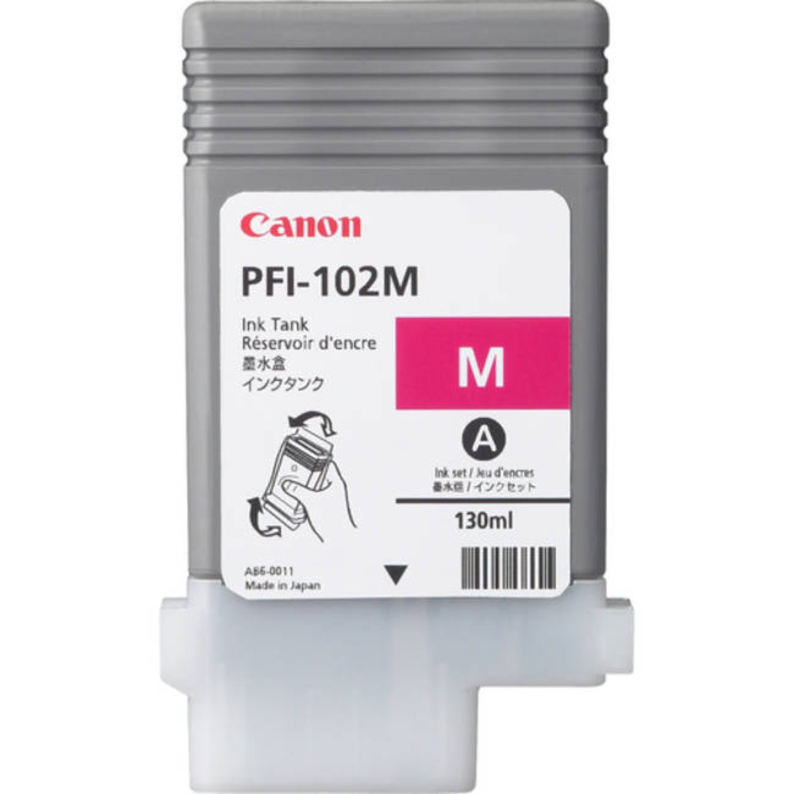 Canon 0897B001AA - Magenta Ink Tank 130ml (Dye Ink) - Magenta Ink Tank 130ml (Dye Ink)
