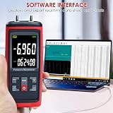 DANOPLUS Digital Manometer Gas Pressure Gauge HVAC ±200 inH2O LCD Data Logger view 3