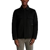 KARL LAGERFELD mens Casual Shirt Jacket With Chest Pockets