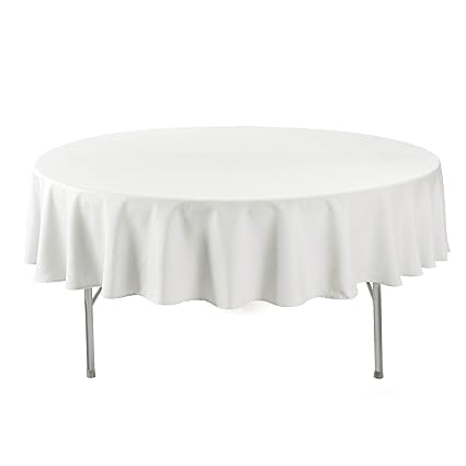 Amazon Com Yryie 90 Inch Round Polyester Tablecloth For Circle Amazon Com Yryie 90 Inch Round Polyester Tablecloth For Circle