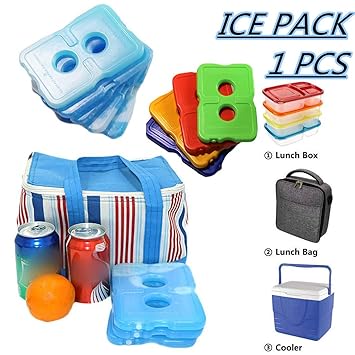 wwweyi Healthy Packers Cool Pack, Paquete de Hielo Delgado para ...