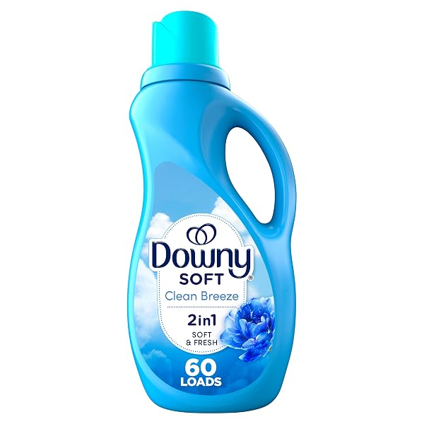 DOWNY FABRIC SOFTENER LIQUID, CLEAN BREEZE SCENT, 44...