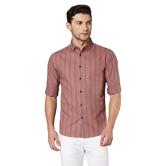 dennis lingo men's cotton casual shirt