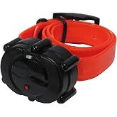 DT SYSTEMS Micro iDT Additional Collar for DT Systems Micro iDT Plus Dog Training System, 6-22" Adjustable Replacement Add-On E-Collar - Orange
