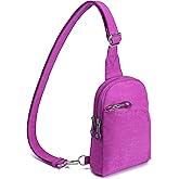 INICAT Nylon Crossbody Sling Bags For Women Small Cross Body Fanny Pack Phone Travel Purses Gifts