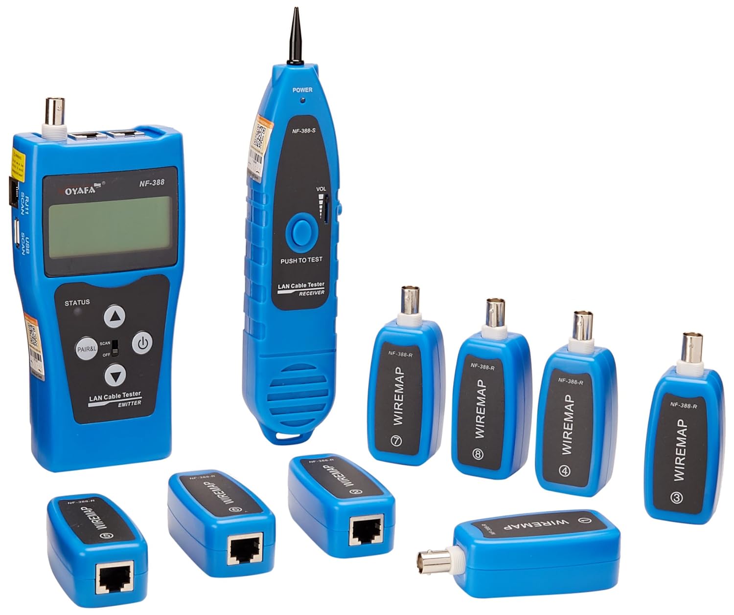 Noyafa NF388B Multipurpose Network Cable Tester Tracker Tracer Test