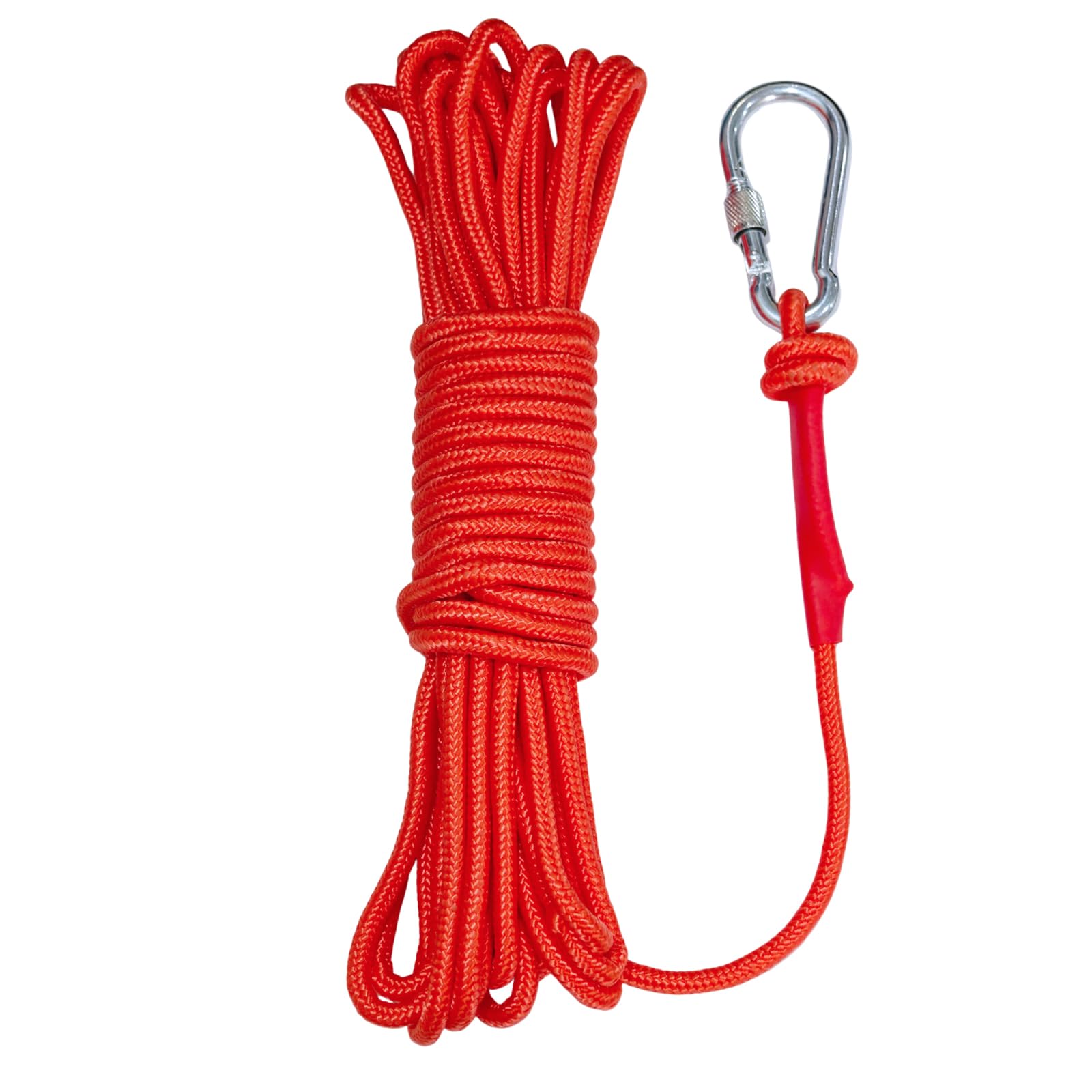 BeGrit 6mm Floating Rope 10m Anchor Mooring Rope High Visibility Orange Kayak Dock Lines Tow Throw Line for Boat Canoe Dinghy Camping Hiking Awning Tent Canopy