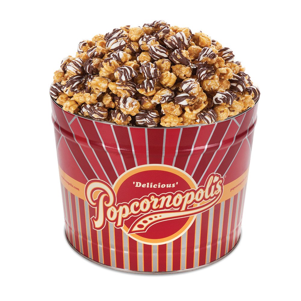Popcornopolis Zebra Popcorn, 11oz Bag Grocery & Gourmet Food