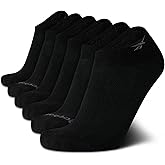 Reebok Men’s Low Cut Socks – 6 Pack Basic Cushion Low Cut No Show Socks for Men - Men's Athletic Socks (Size: 6-12.5)