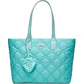 BOYATU Puffer Tote Bag for Women: Quilted Carryall with 15.6" Compartment - Lightweight Work Travel Everyday Shoulder Bag