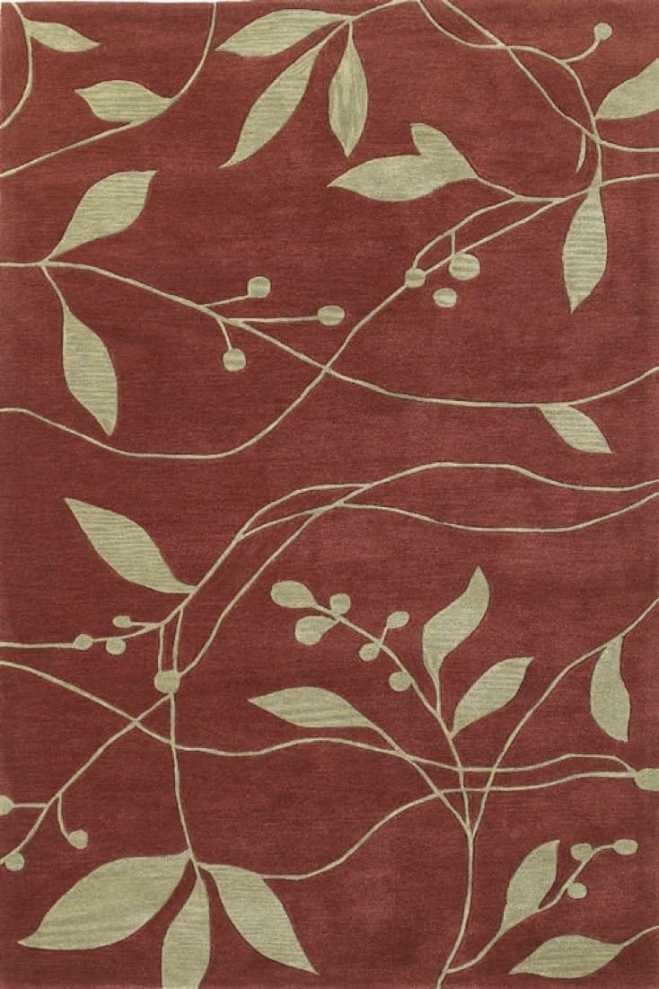 Area Rug 3x5 Rectangle Transitional Rust Color - Kas Bali Rug from RugPal