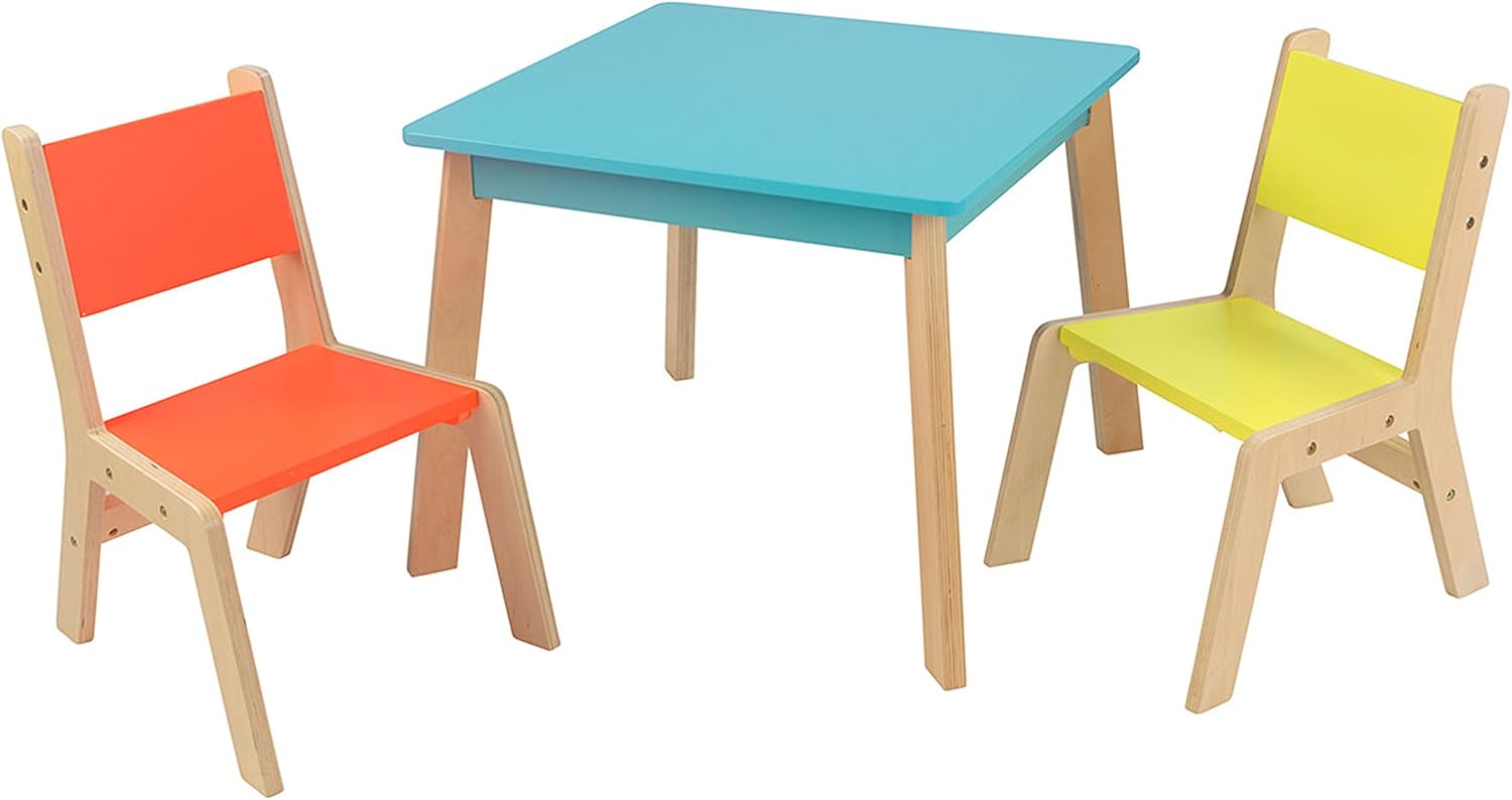 kidkraft highlighter table and 4 chair set