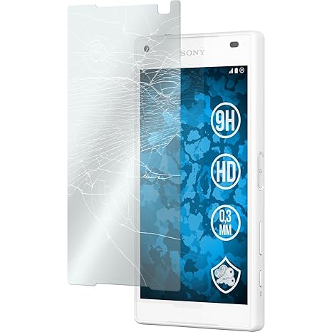 PhoneNatic 3 x Glas-Folie klar für Sony Xperia Z5 Compact Panzerglas für Xperia Z5 Compact