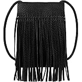 Hoce Women’s Leather Fringe Messenger Bag Large Hobo Crossbody Tassel Shoulder Bags, Gift for Mom Wife Girlfriend