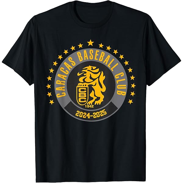 Leones de Yucatán Baseball Men's T-Shirt Crew Neck 100% Cotton