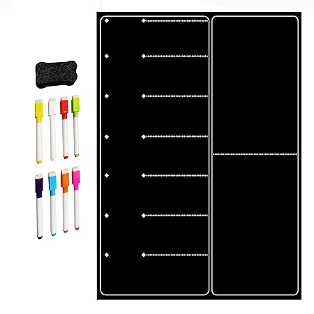 LOBZON A3 - Calendario magnético para Nevera de Pizarra Blanca ...