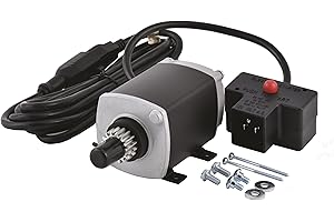 FQO New 37000 Tecumseh Starter Replacement Snow Blower for Ariens Tecumseh LH OH HMSK OHSK OHM110 HM70 HMXL70 5898 33329 33329A 33329B 33329C 33329D 33329E 33329F 72403600 with Cable Wire and Bolts