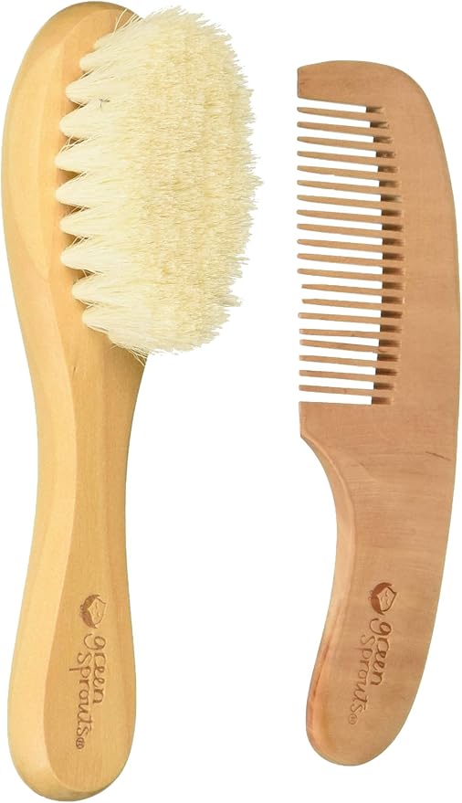 green sprouts baby brush