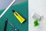 UHU All Purpose Adhesive 125ml Tube - Crystal Clear, Elastic Bond view 5