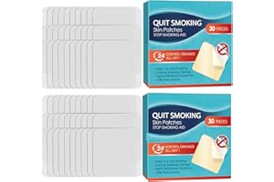 Suweiyuanshiyi 60PCS Quit Smoking Patches，Stop Smoking Aids that Work Quick, Harmless & Effectively Transdermal System Patch（