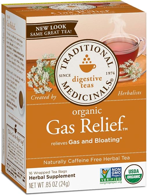 Traditional Medicinals Organic Tea Gas Relief