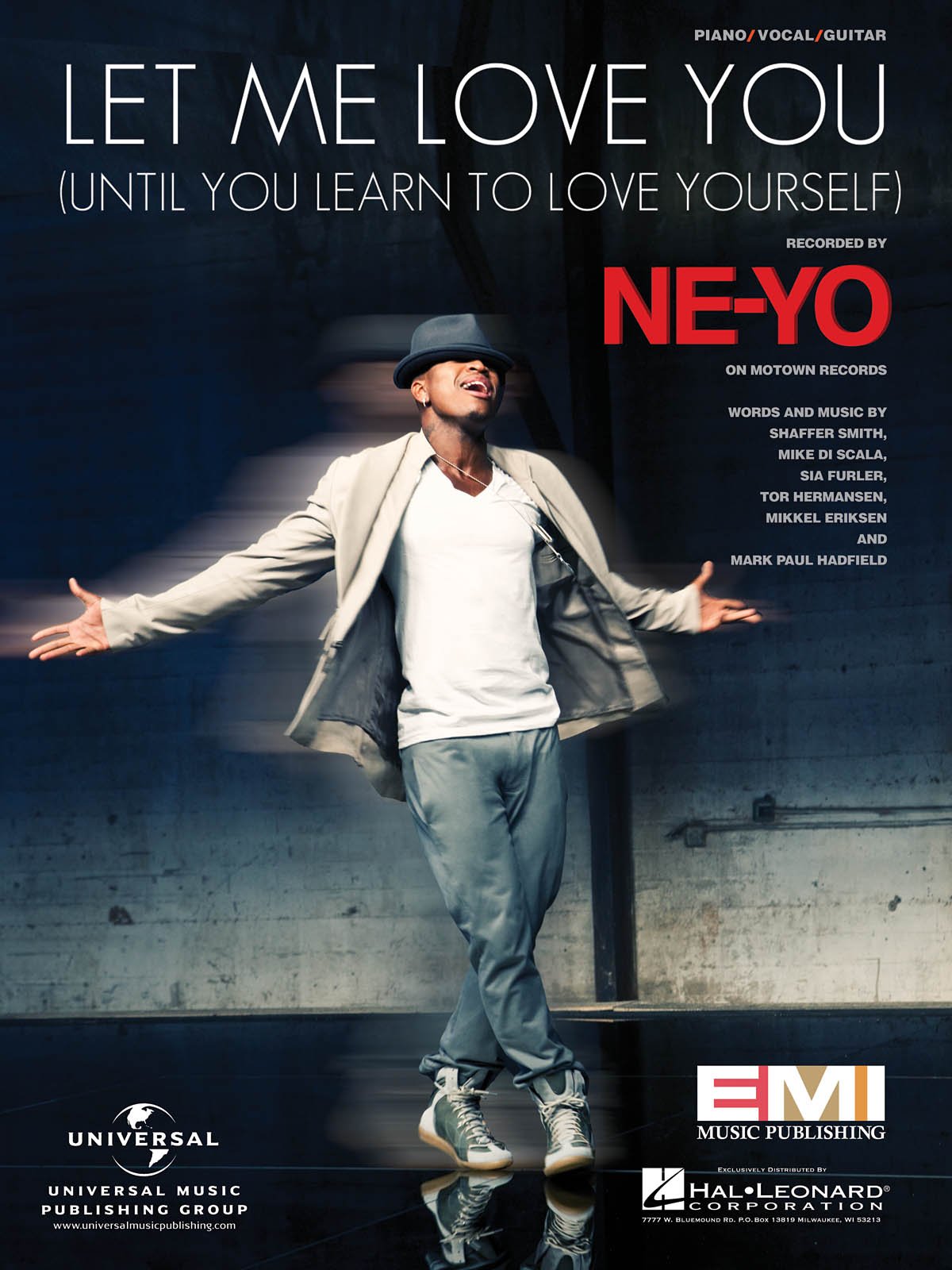Ne Yo Let Me Love You Until You Learn To Love Yourself Piano Vocal Sheet Music Amazon Com Books