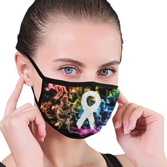 lung cancers awareness Comfortable face mask reusable mask