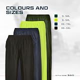 Portwest S441 Classic Rain Trousers Men Waterproof Overtrousers Black XXL view 3