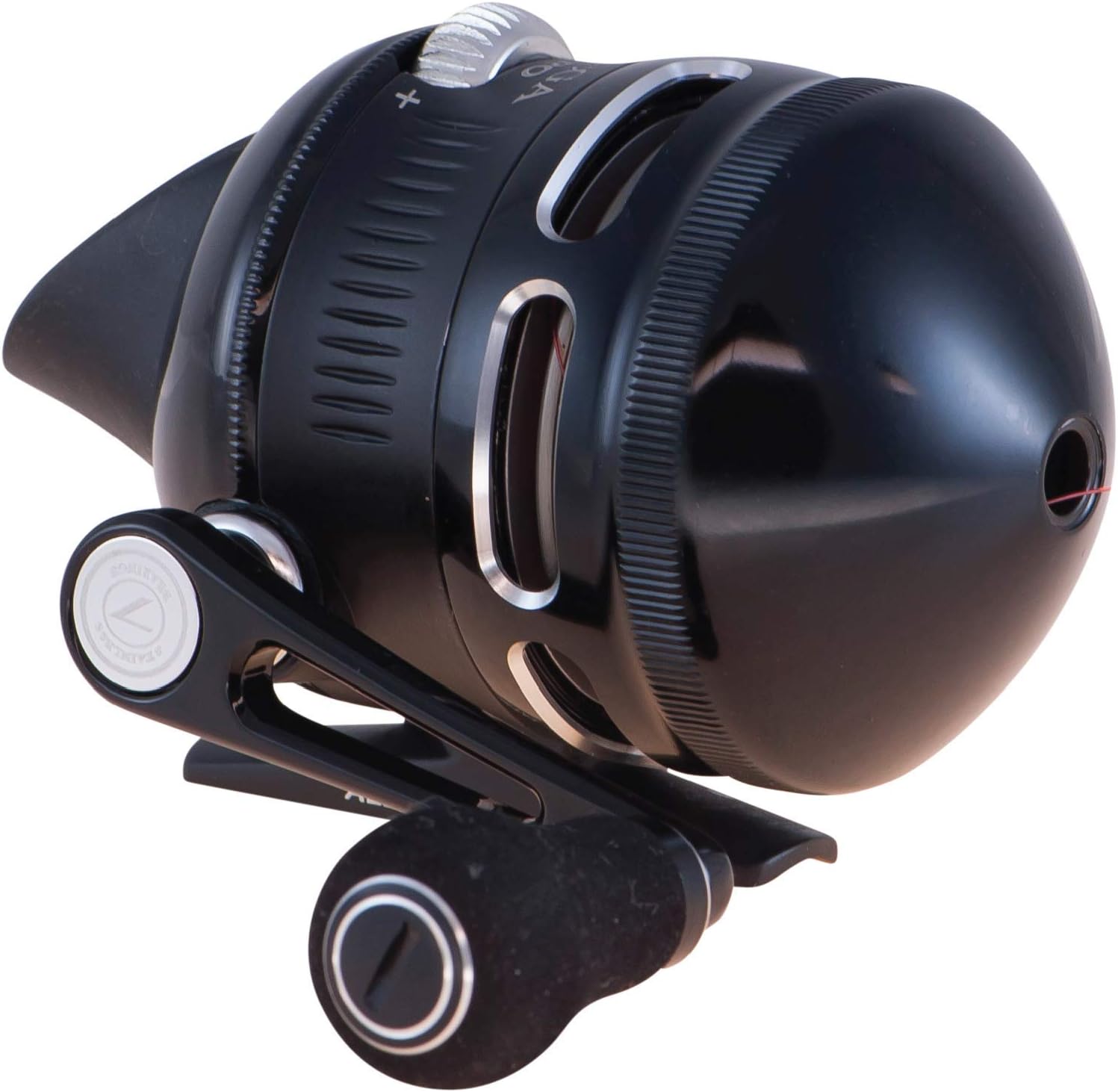 Zebco Omega Pro Spincast Fishing Reel, 7 Bearings (6 + Clutch), Instant Anti-Reverse with a Smooth Triple-Cam, Dial-Adjustable Disk Drag, Powerful All-Metal Gears, Spare Spool