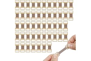 Gadpiparty 50pcs Tensor Bandage Clips, Elastic Bandage Clips, for Stretch and Crepe Bandages Adjustable Plastic Clasps for Bo