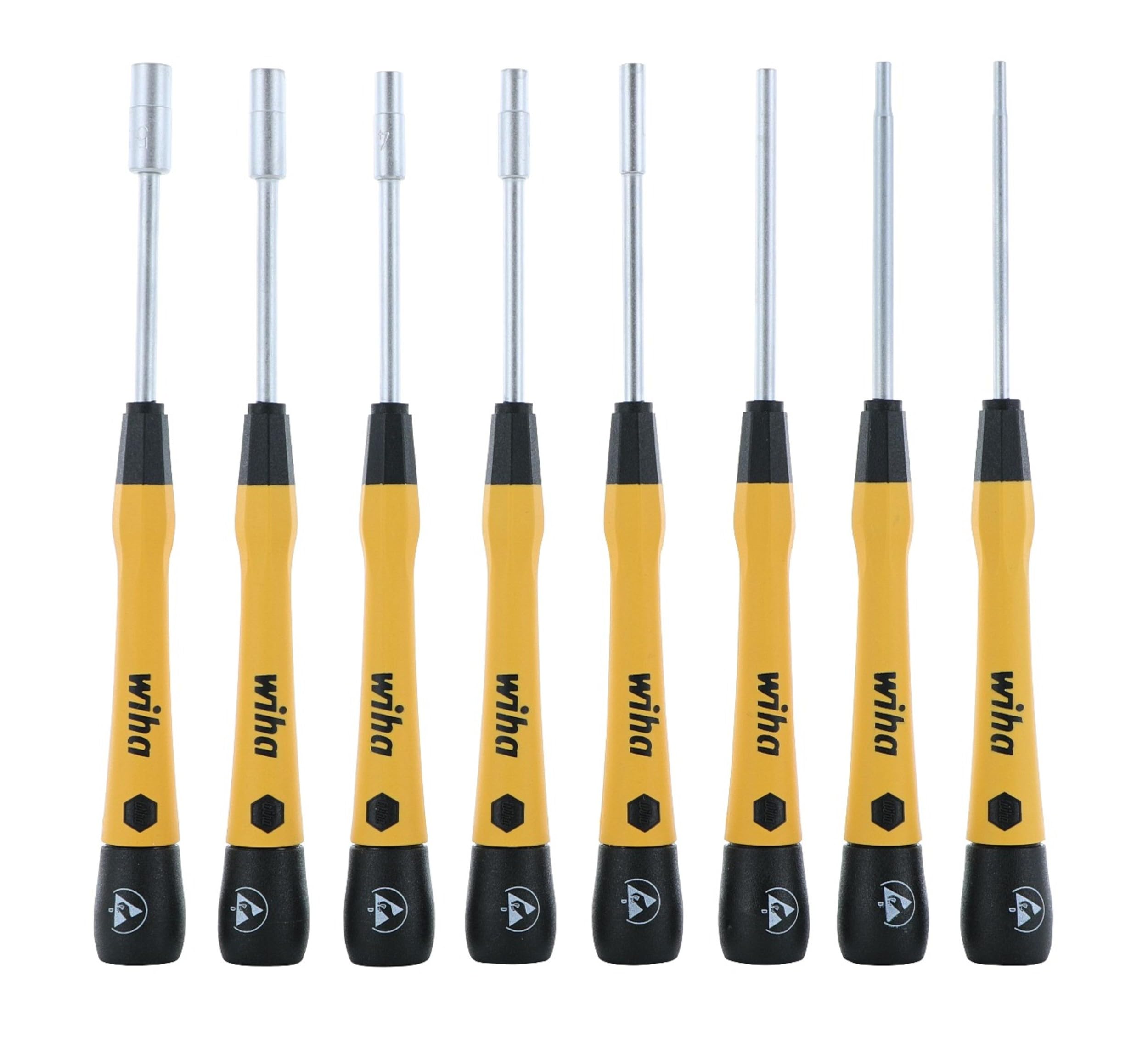 8 Piece Precision Nut Driver Set - Metric