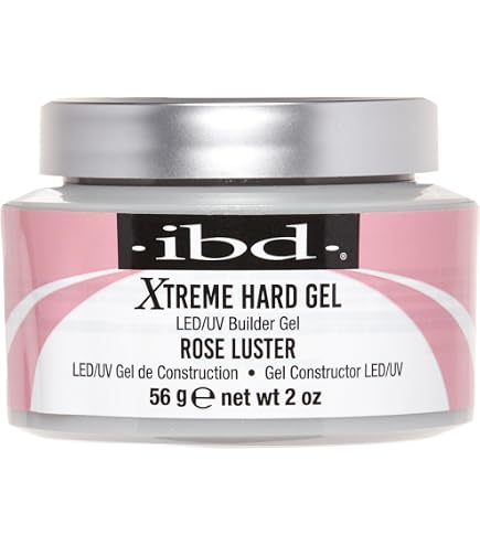 Amazon.com: ibd LED/UV French Xtreme Hard Gel - Blush Builder Gel