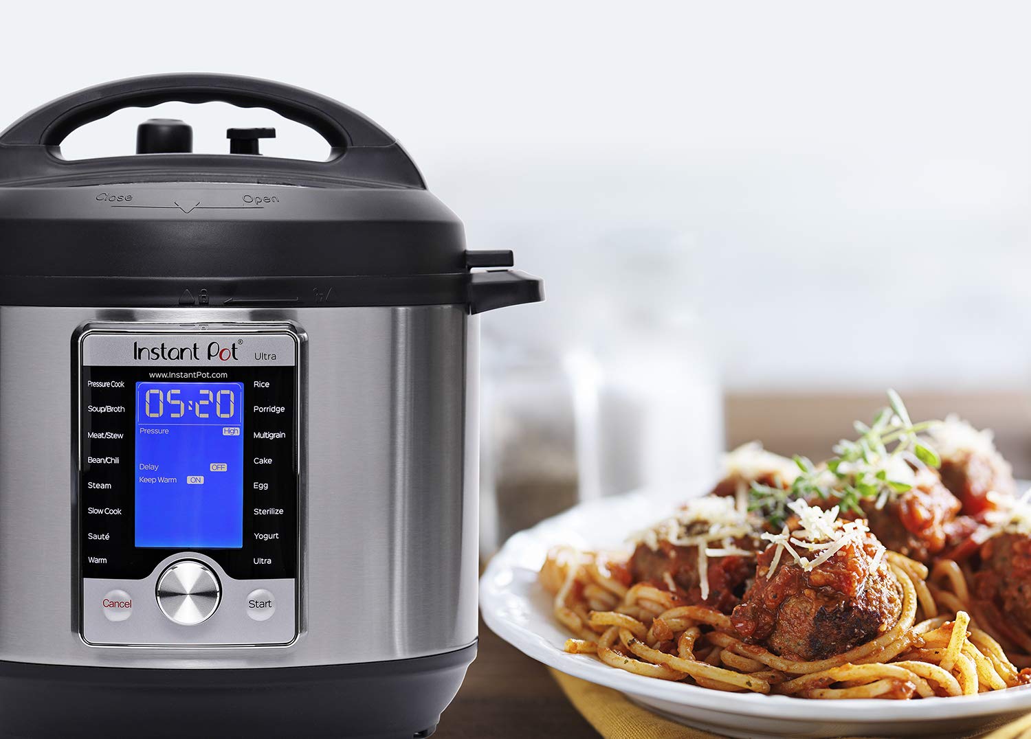 Instant Pot Ultra 10in1 Electric Pressure Cooker, Slow Cooker, Rice