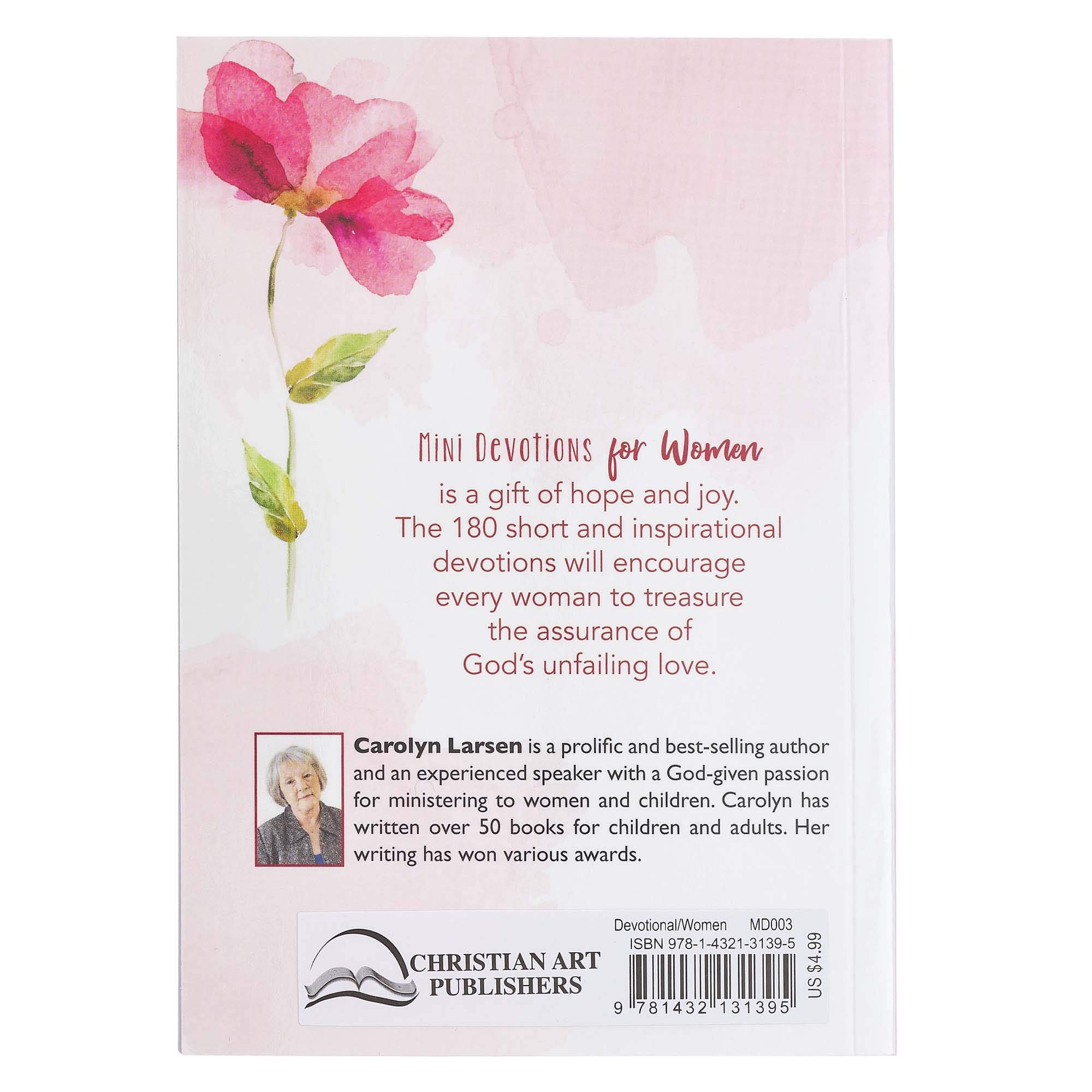 Mini Devotions For Women - 180 Short and Inspirational Devotions to Encourage, Softcover Gift Book for Women