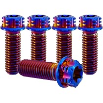 【VAINON】 Bolt Ring 　11号 RISON Titanium Bolts M8*1.25 * 20 Torx Titanium Bolts for