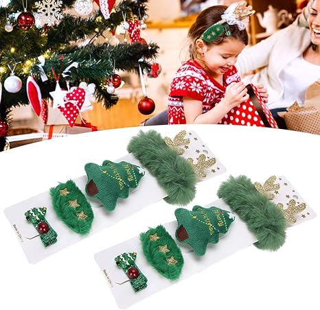 Amazon Co Jp バレンタインデーカーニバル 2セットハロウィンクリスマス漫画ヘアピン かわいいヘアピンブローチヘアバンドヘアアクセサリー クリスマスギフト装飾子供女の子女性 Christmas Tree ホーム キッチン