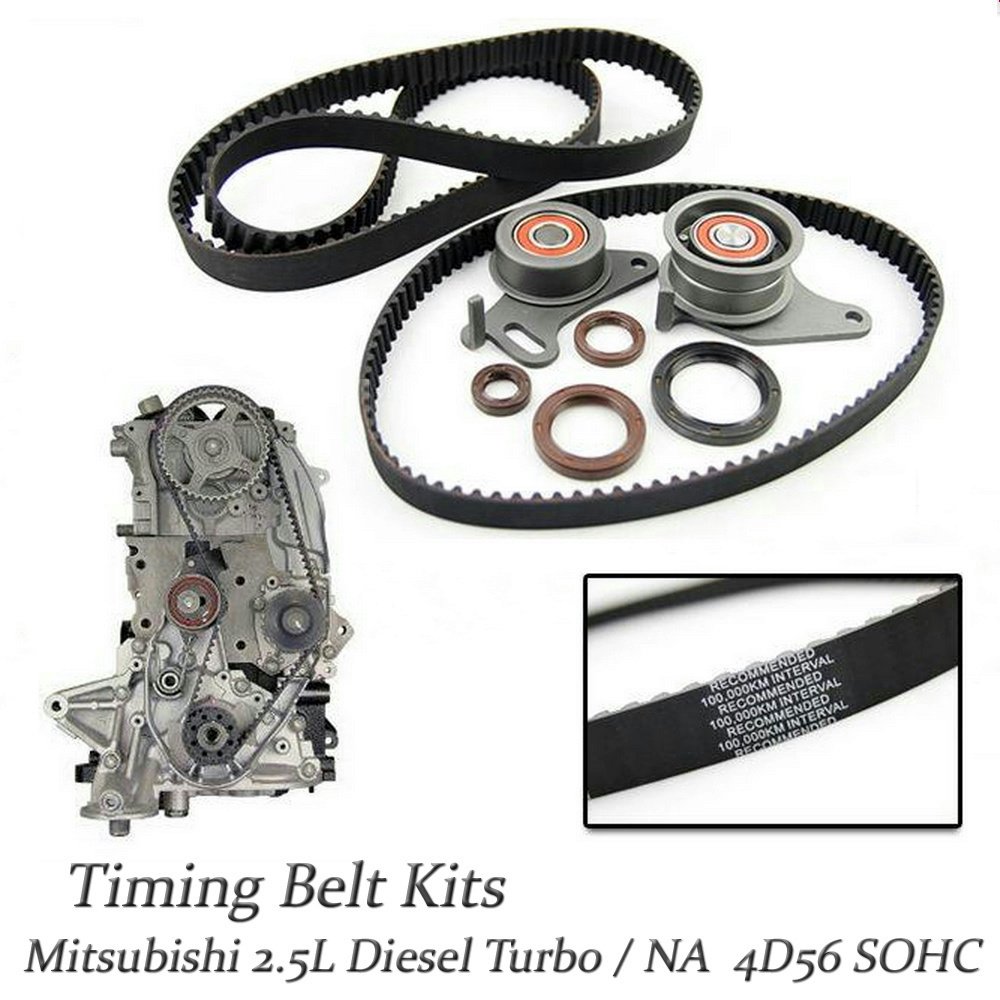 NEW OEM Timing Belt Kits For Mitsubishi Montero Pajero Delica L300 2.5 4D56  Diesel NA/TD: Amazon.co.uk: Car & Motorbike