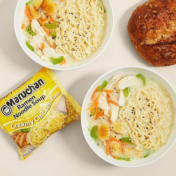 MARUCHAN RAMEN NOODLE SOUP VARIETY, 7 FLAVORS, 3 OUNCE SINGLE SERVINGS