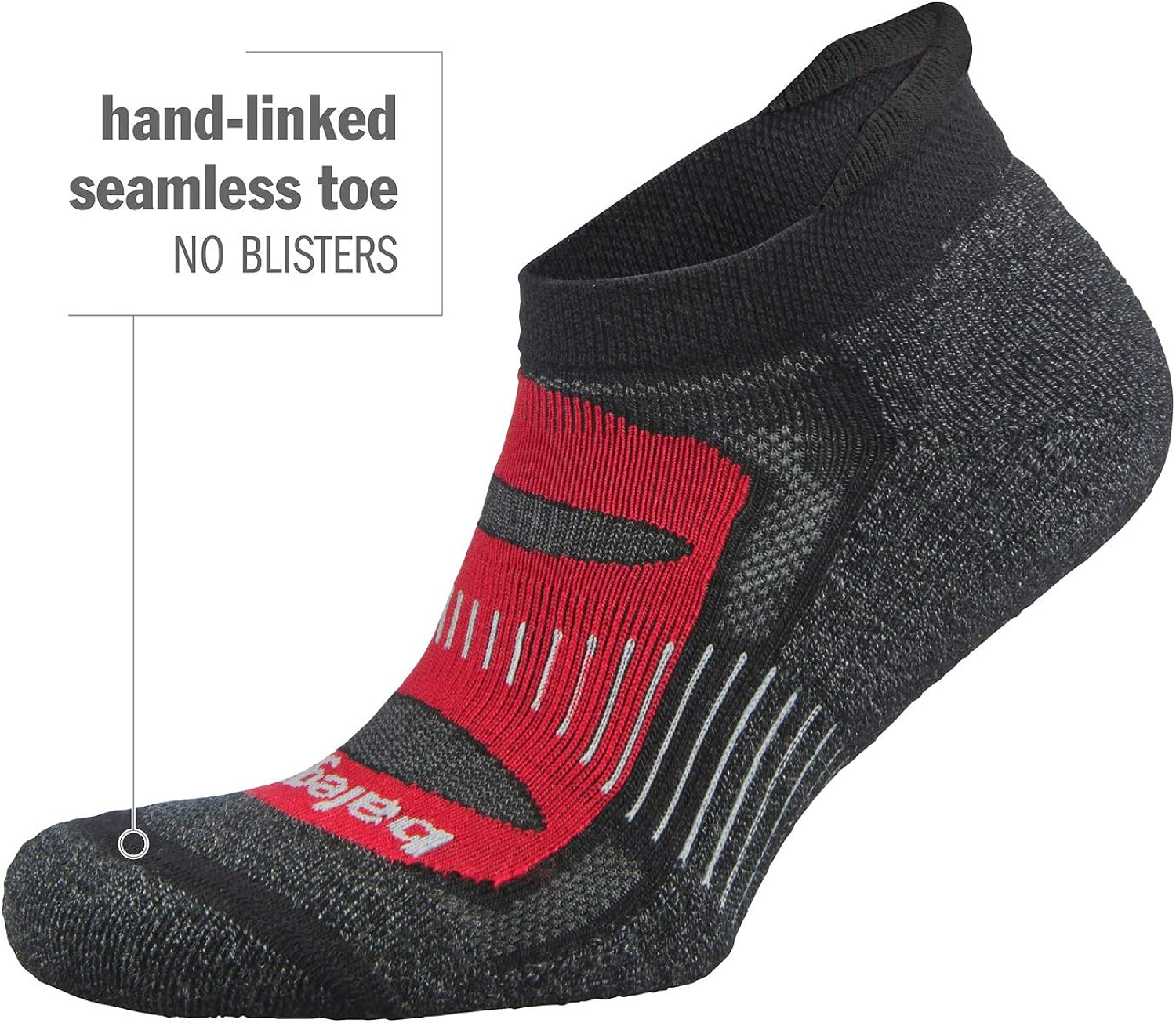 Balega Blister Resist No Show Socks For Men and Women (1 Pair) : Clothing