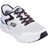 Skechers - Mens Glide-Step Altus - Turn Out Slip On Shoes, Color White/Multi, Size: 8 W US
