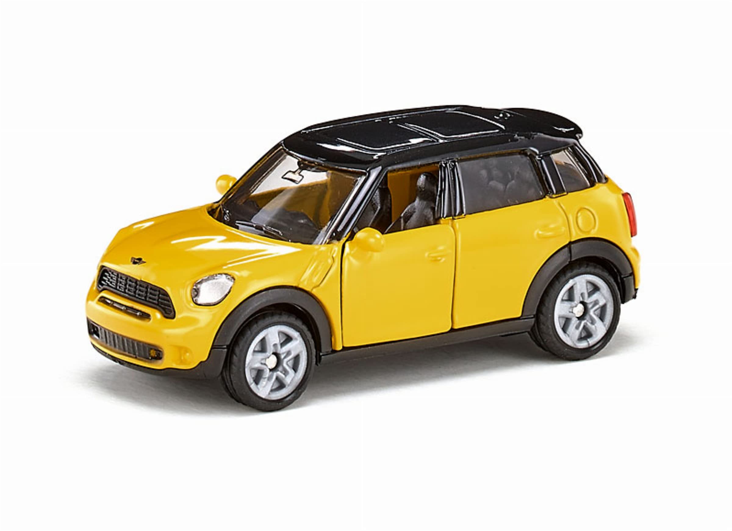 siku 1454, MINI Countryman, Metal,Plastic, Yellow,Black, Opening doors