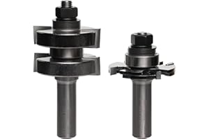 Freud 99-036: 1-3/4" (Dia.) Adjustable Tongue & Groove Bit Set