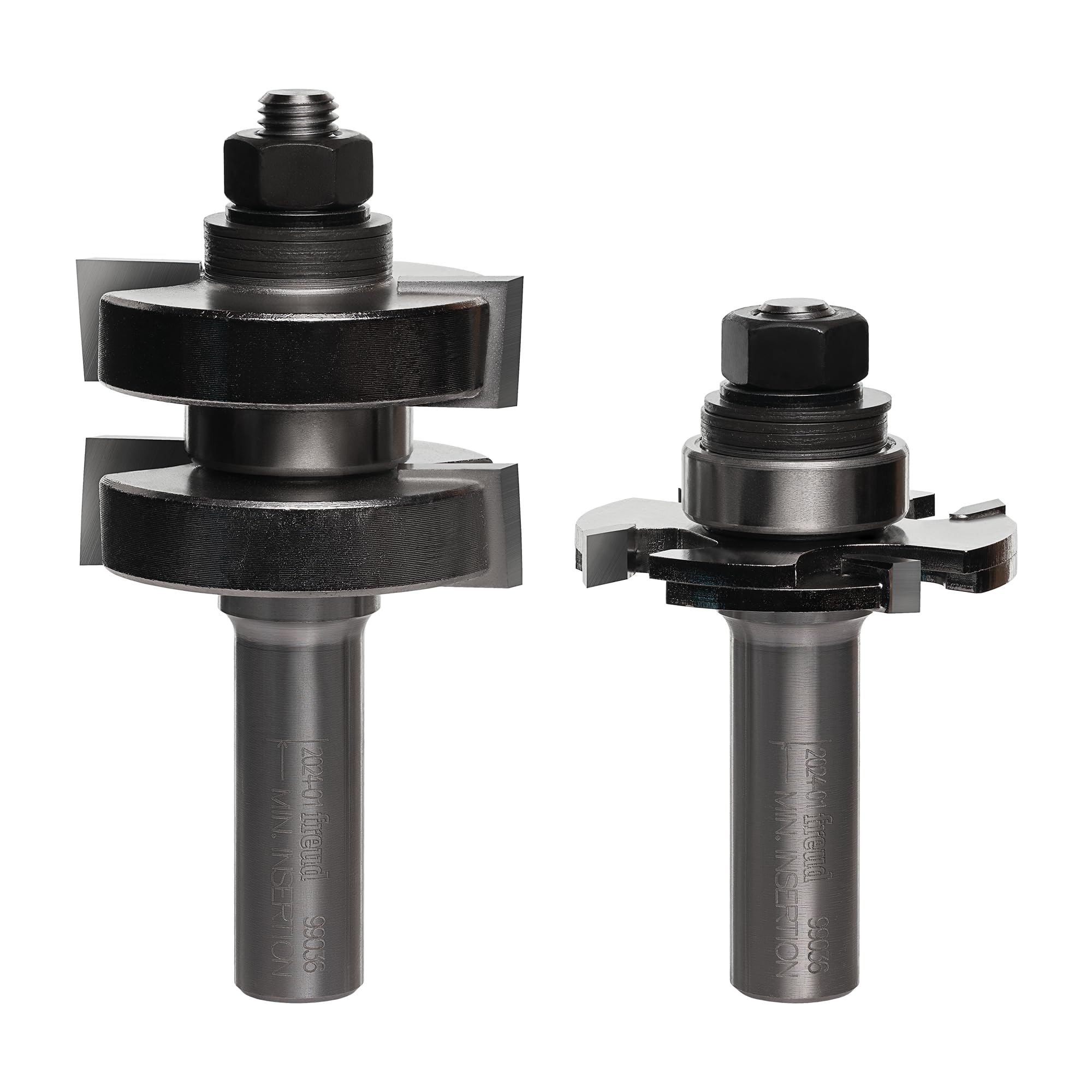 Freud 99-036: 1-3/4" (Dia.) Adjustable Tongue & Groove Bit Set — image 1