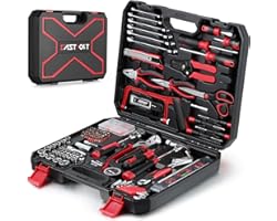 218-Piece Household Tool kit,Auto Repair Tool Set, EASTVOLT Tool kits for Homeowner, General Household Hand Tool Set with Ham
