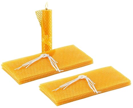 Your Design Basteln von Kerzen: 12 Bienenwachs-Platten zum Kerzen gestalten, 300 x 133 mm (Bastel Kerzen)