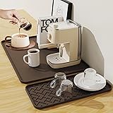 Silicone Coffee Mat - Removable Bar Mat with
