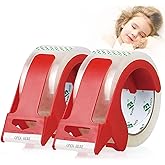 BOMEI PACK Heavy Duty Clear Packing Tape,2 Rolls with refillable Dispenser,Noiseless Packaging Tape 1.88 Inches x 55 Yards,Industrial Grade Boxes Shipping Tape for Moving,Mailing and Storages