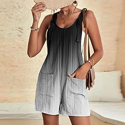 Rompers for Women 2025 Shorts Casual Trendy Beach
