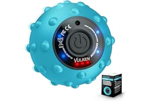 Vulken Acusphere 4 Speed High Intensity Vibrating Massage Ball for Muscle and Fitness, Performance Improvement and Trigger Point Release